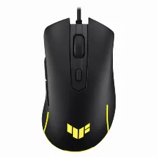Mouse Asus Tuf Gaming M3 Gen Ii, Sensor Optico 8000 Dpi, Alambrico Usb, Proteccion Ip56, Seis Botones Programables, 59 Gramos.